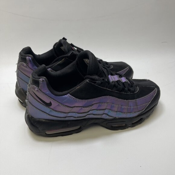 Nike Air Max 95 Black Premium Throwback 2019 538416-021 Shoes Men Size 9.5 READ - Picture 2 of 16